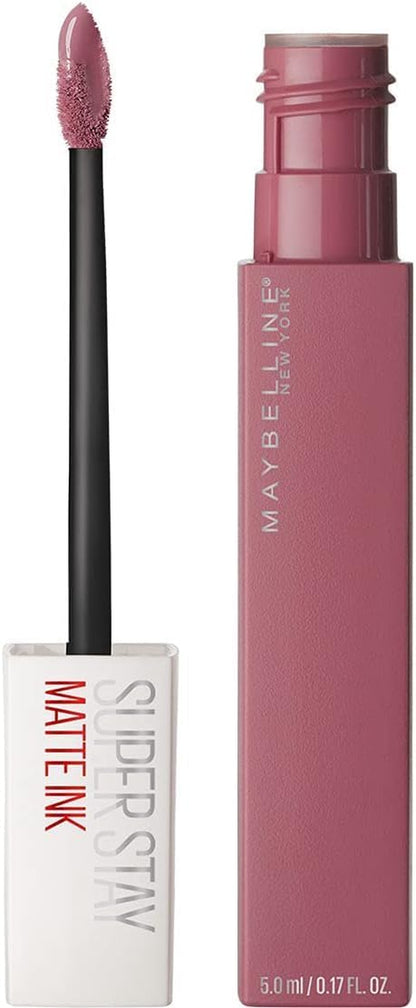 Maybelline Superstay Matte Ink Pintalabios Líquido Mate Tono 15 Lover Color Nude